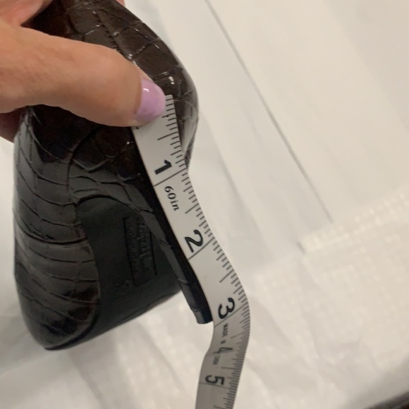 Predictions brown crocodile print heels - Picture 13 of 17